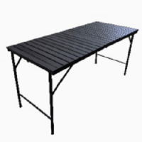 4.6FT wood plastic Folding Table