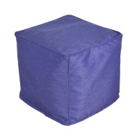 square durable and waterproof bean bag sofa foot stool