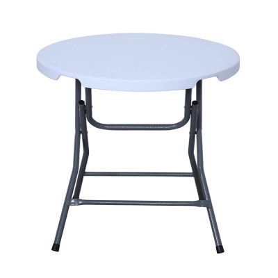 Dia 80cm 2.5 foot plastic round cocktail bar table for balcony