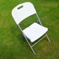 PE plastic folding chair balcony chair indoor or outdoor use