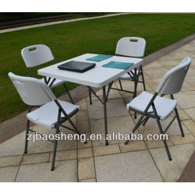 87CM square folding table indoor/outdoor folding table for dining/banquet/balcony/camping/picnic/patio